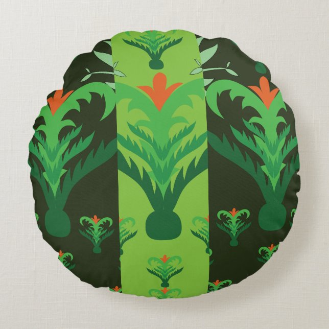 Harmony Line Pattern Decorative Throw Pillow – Bal (Front)