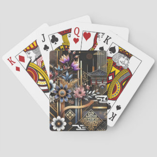 Harmony of Heritage and Modernity Playing Cards
