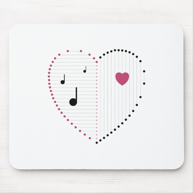 Harmony of Love Mouse Pad (Front)