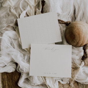 HARMONY Sage Green Thank Note Card