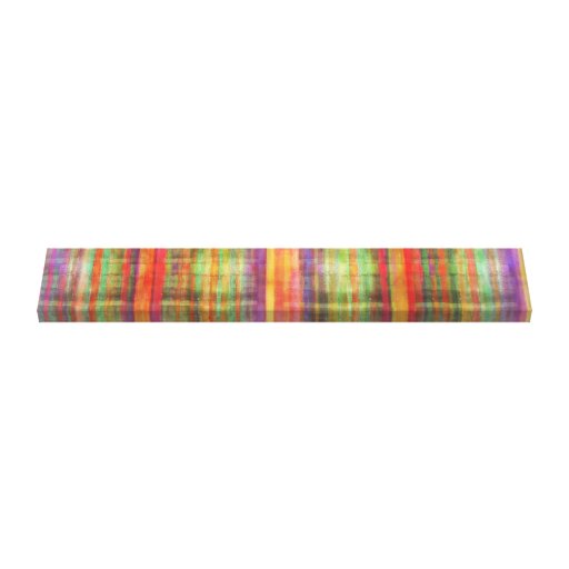 Harmony Stripes Abstract Modern Art Wrapped Canvas Stretched Canvas Print