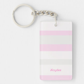 Harmony Stripes Horizontal Lines Grey Pink White