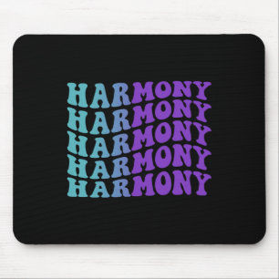 Harmony Suicide Prevention Mental Health Awareness Mouse Pad