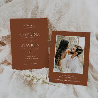 HARMONY Terracotta Wedding Photo