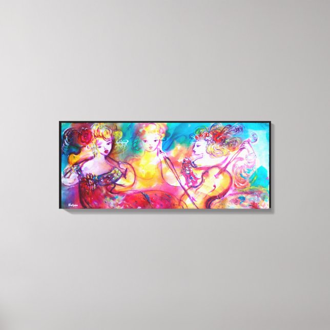 HARMONY TRIO SPRING CONCERT CANVAS PRINT (Front)