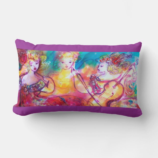 HARMONY TRIO SPRING CONCERT LUMBAR PILLOW (Front)