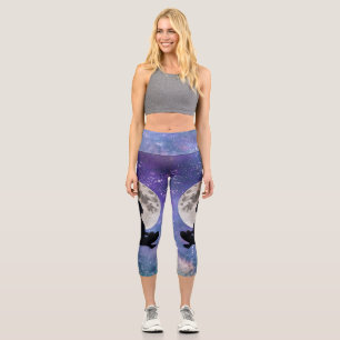 Harmony's Lunar Serenity Capri Leggings