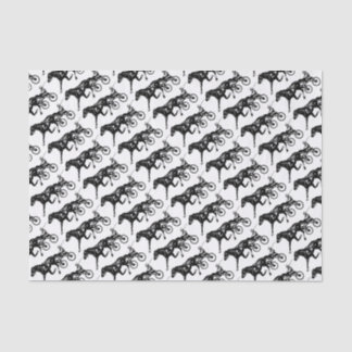 Harness Horse Racing Tissue Paper
