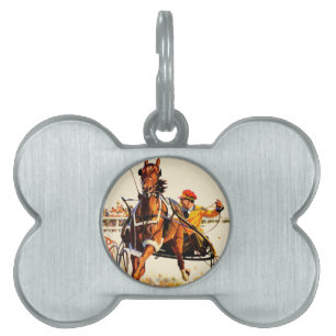 Harness Race Pet Tag