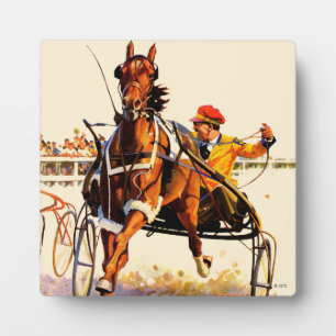 Harness Race Plaque