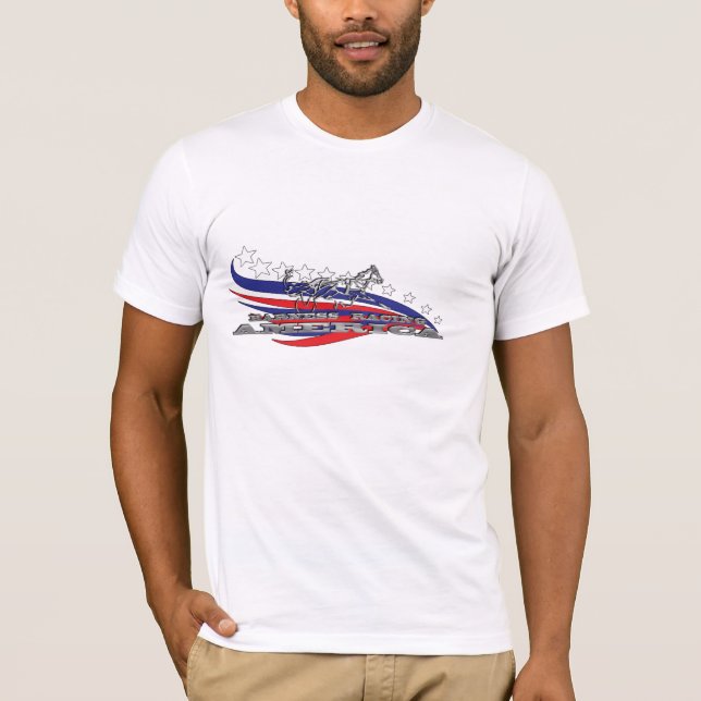 Harness Racing America com Tshirt (Front)