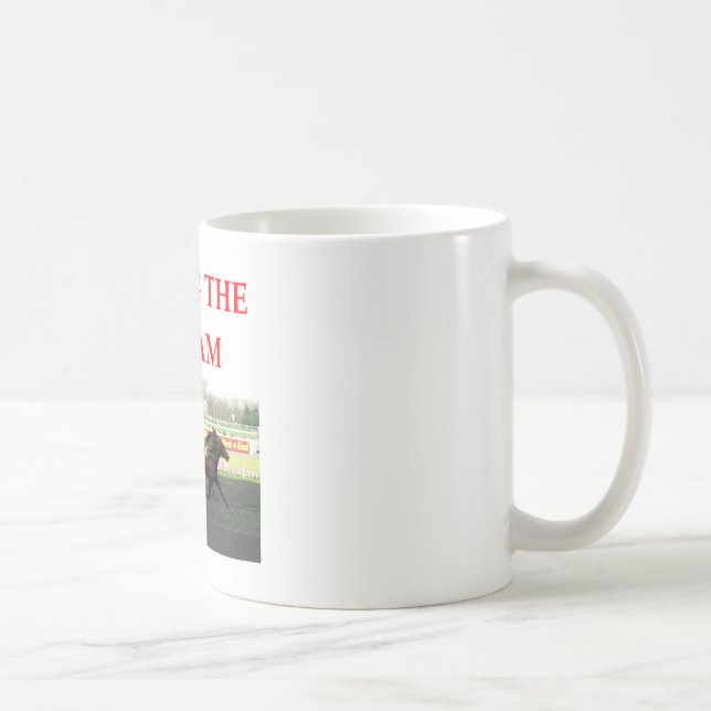 harness racing coffee mug (Right)