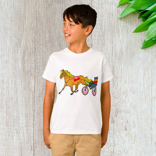 Harness Racing Horse and Driver T-Shirt