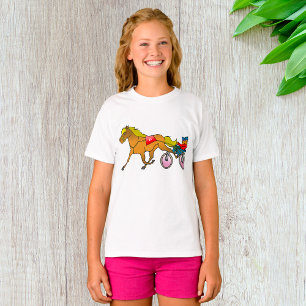 Harness Racing Horse and Driver T-Shirt