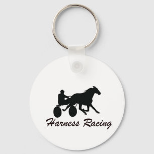 Harness Racing Keychain
