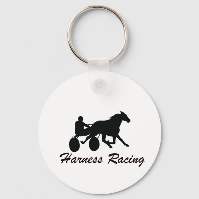 Harness Racing Keychain (Front)