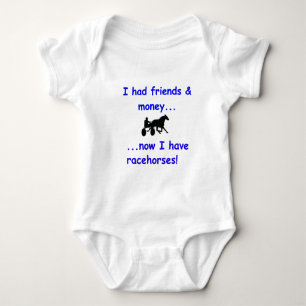 Harness Racing Standardbred Owner Gift Baby Bodysuit