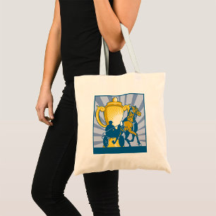 Harness Racing Tote Bag