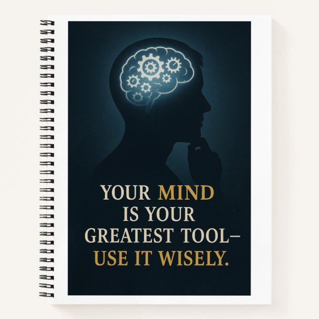 Harness the Power of Your Mind Notebook (Front)