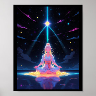 Harnessing The Stars Energy Sticker  Poster