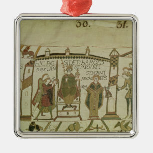 Harold  is offered the crown and the metal ornament