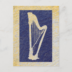 Harp 1 postcard