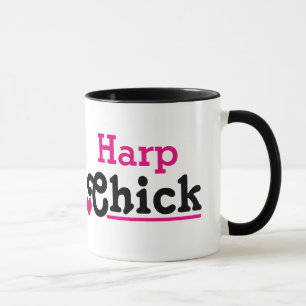 Harp Chick Mug