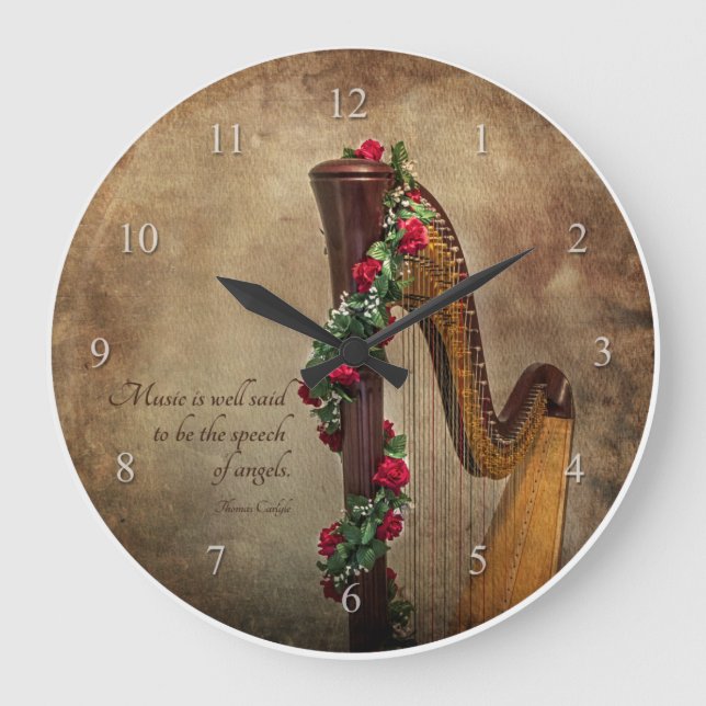 Harp Clock (Front)