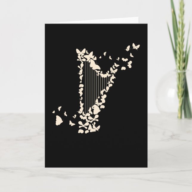 Harp Harpists Card (Front)