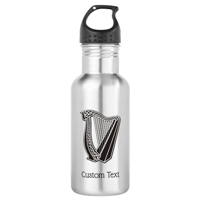 Harp Icon 532 Ml Water Bottle (Front)