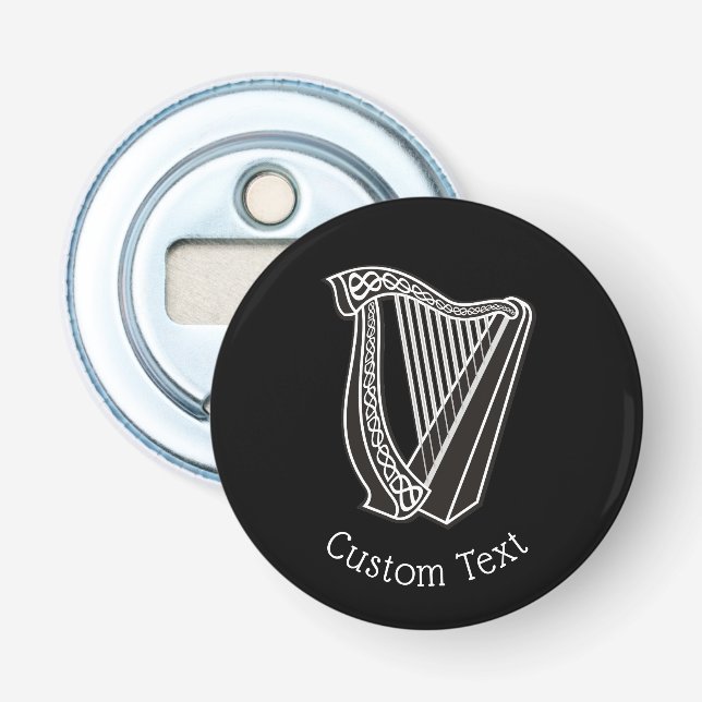 Harp Icon Bottle Opener (Front)