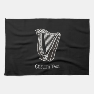 Harp Icon Kitchen Towel