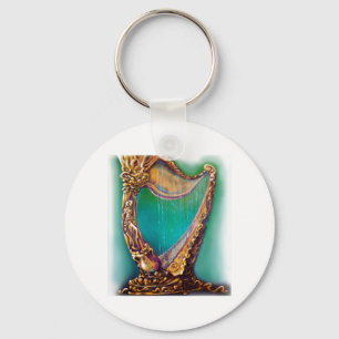 Harp Keychain