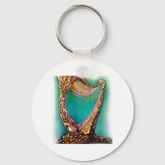 Harp Keychain (Front)