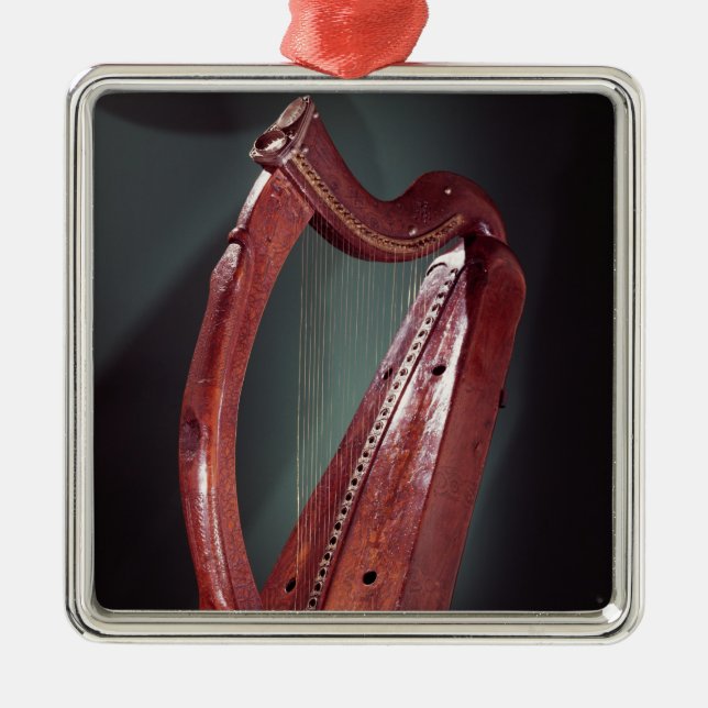 Harp Metal Ornament (Front)