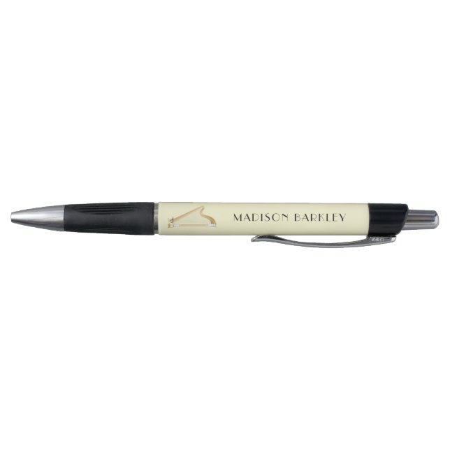 Harp Musician Music Teacher Pen (Bottom)