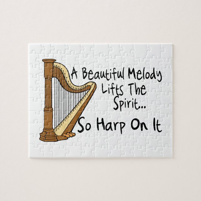 Harp On It Jigsaw Puzzle (Horizontal)
