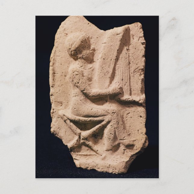 Harp player, 1830-1600 BC Postcard (Front)