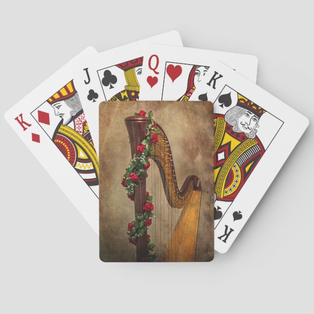 Harp Playing Cards (Back)