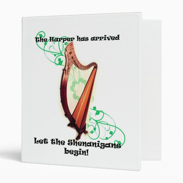 Harp Shenanigans Binder (Front/Inside)
