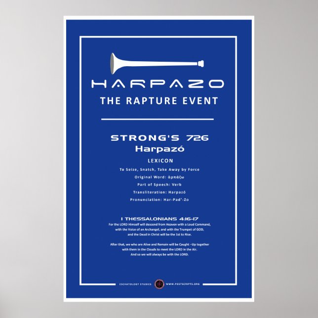 Harpazo Rapture Event Poster (Front)