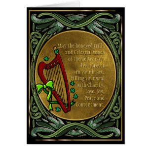 Harpe celtique, Vins verts entrelacés, Bénédiction