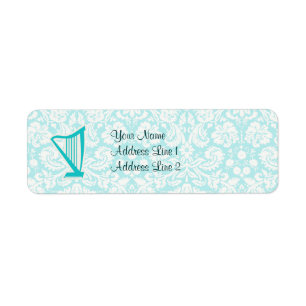Harpe turquoise