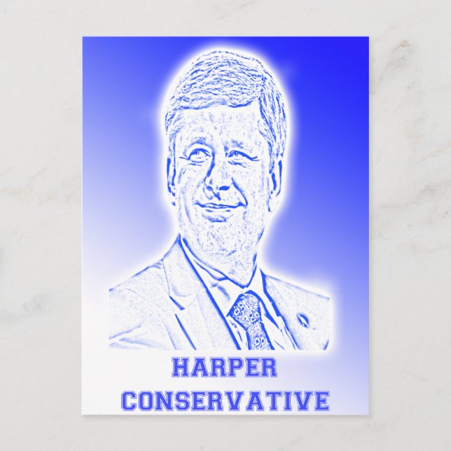 Harper Conservative Postcard (Front)