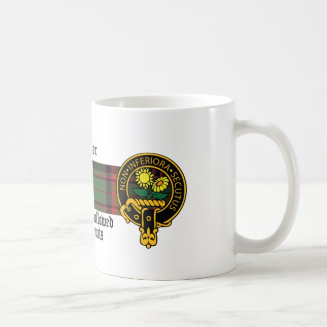 Harper Scottish Crest and Tartan mug (Right)