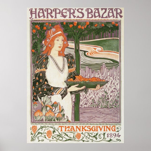 HARPER'S BAZAR POSTER (Front)