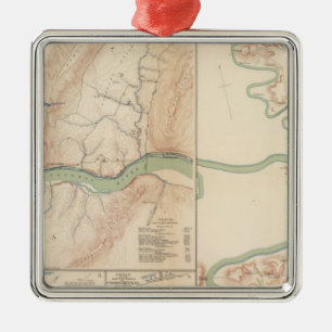 Harper's Ferry, Hagerstown, Funkstown Metal Ornament