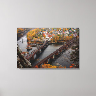 Harpers Ferry in the Fall Canvas Print