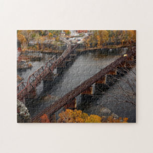 Harpers Ferry in the Fall Jigsaw Puzzle