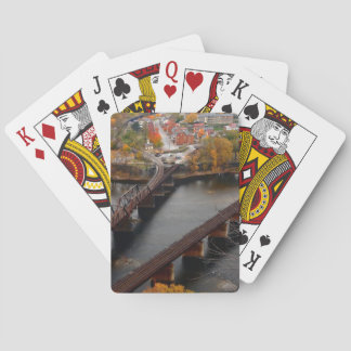 Harpers Ferry in the Fall Playing Cards